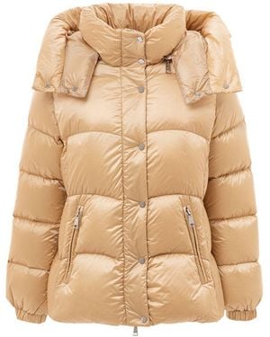 Add Hooded Ped Jacket Sand - Natural