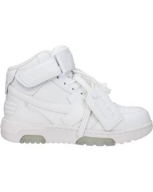 Off-White c/o Virgil Abloh White Leather Trainers