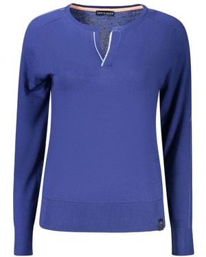 North Sails Blue Viscose 's Shirt