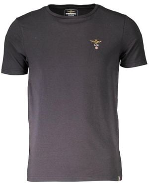 Aeronautica Militare Cotton T-Shirt - Grey