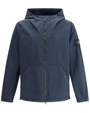 Stone Island Cotton Jacket - Blue