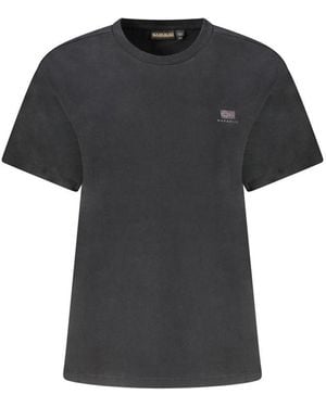 Napapijri Cotton T-Shirt - Black