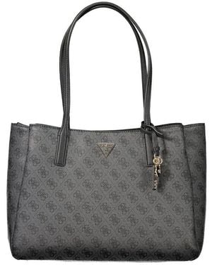 Guess Nero Polyurethane Woman Bag - Black