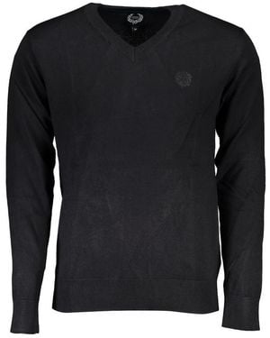 Gianmarco Venturi Black Viscose Men's Jumper