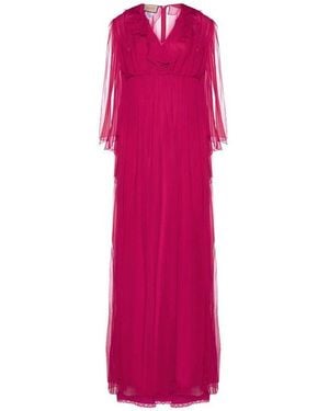 Gucci Silk Midi Dress - Pink