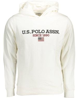 U.S. POLO ASSN. U. S. Polo Assn. Cotton Sweater - White