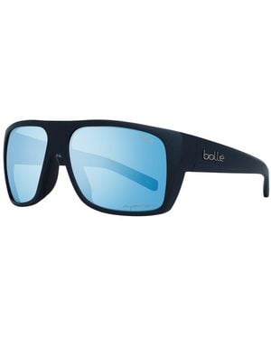 Bollé Black Plastic Sunglasses - Blue