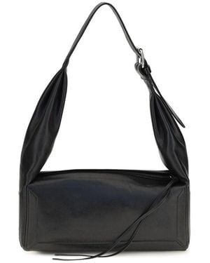 Maison Margiela Black Leather Shoulder Bag