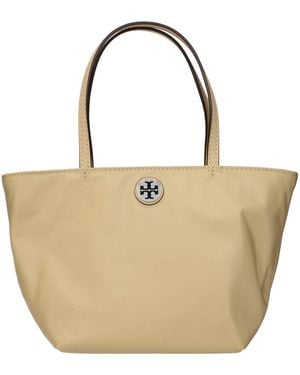 Tory Burch Beige Nylon Handbag - Natural