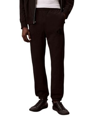 Calvin Klein Black Cotton Joggers (workout Pants)