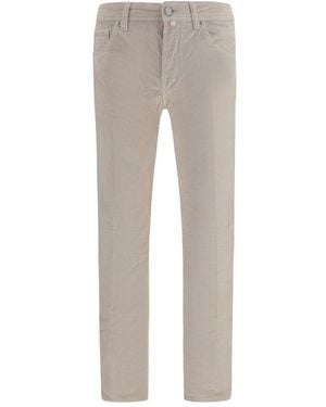 Jacob Cohen Cotton Casual Pants - Gray