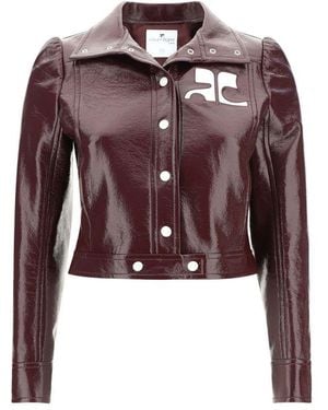 Courreges Cotton Jacket - Red