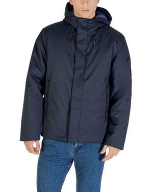 EA7 Blue Polyester False
