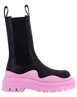 Bottega Veneta Tire Boots - Purple
