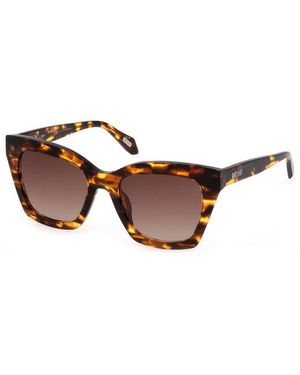 Just Cavalli Brown Plastic Sunglasses