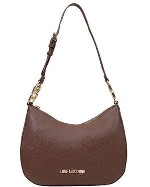 Love Moschino Brown Polyethylene Handbag