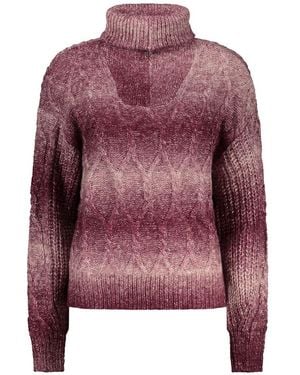 Desigual Viola Acrylic 's Sweater - Red