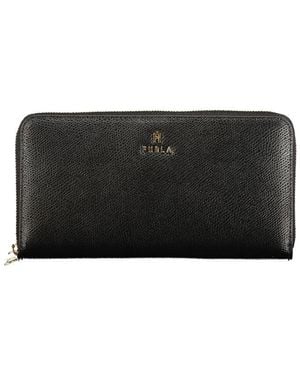 Furla Nero Leather Wallet - Black