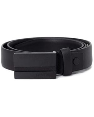 Antony Morato Black Leather Regular Belt