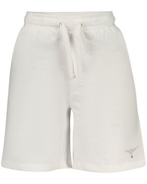Accademia Militare White Cotton Men's Joggers