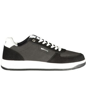 Gas Black Polyurethane Men Trainer