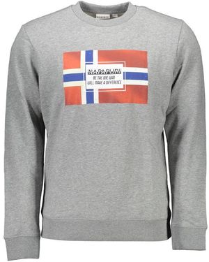 Napapijri Cotton Jumper - Grey