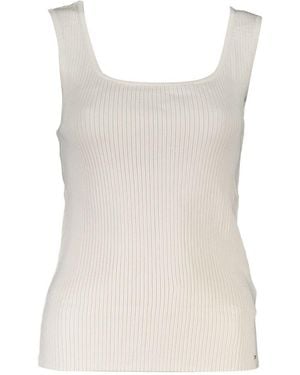 Tommy Hilfiger Sleeveless Tops - White