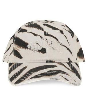 Ganni Multicolour Cotton Cap (baseball Hat)