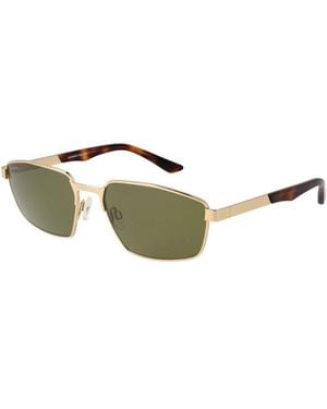 Serengeti Gold Metal Sunglasses - Green