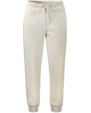 Calvin Klein Grey Cotton Men's Jogger Pant - Natural