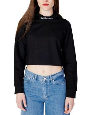 Calvin Klein Viscose Tops & T-Shirt - Black