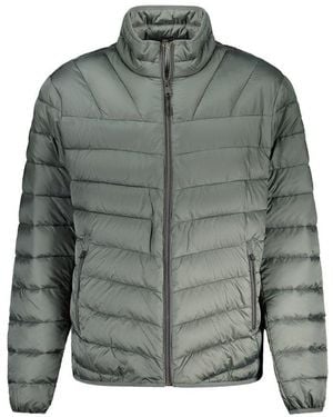 Napapijri Green Polyamide Jacket - Grey