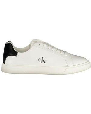 Calvin Klein Bianco Poliuretano Donna Sneaker - Multicolor