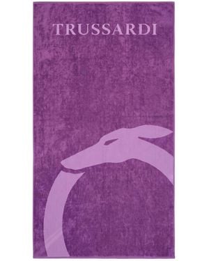 Trussardi Beachwear Purple Cotton Other