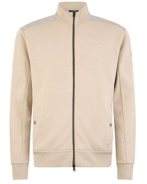 Herno Zipped Sweatshirt - Natural