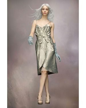 Maison Margiela Silver Fibres Midi Skirt - Multicolour