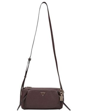 Guess Brown Polyethylene Handbag - Multicolour