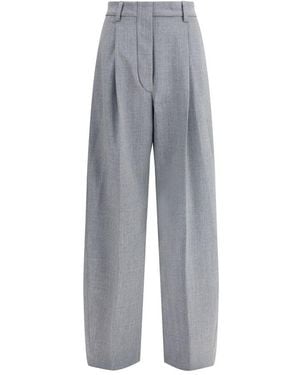 THE LATEST Wide Leg Trousers - Grey
