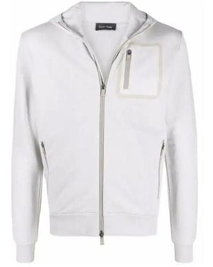 Herno Hooded Sweatshirt - White