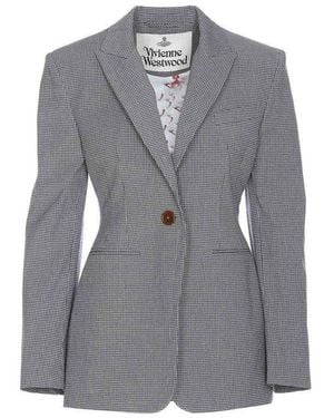 Vivienne Westwood Lauren Cotton Jacket - Grey