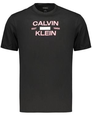 Calvin Klein Cotton T-Shirt - Black