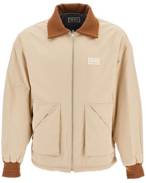 KENZO Blouson Imbottito Reversibile - Natural