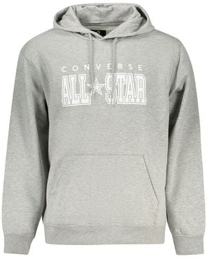 Converse Grigio Cotton Men Sweatshirt - Grey