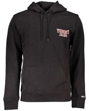 Tommy Hilfiger Black Cotton Jumper