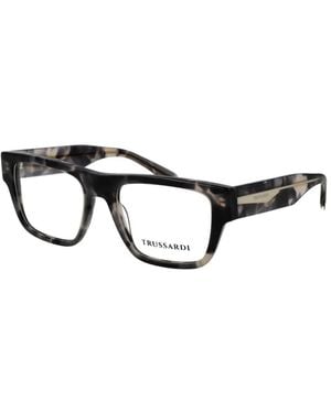 Trussardi Grey Acetate Glasses (frames) - Black