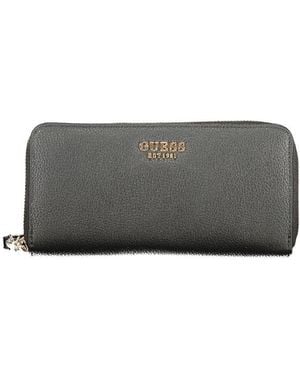 Guess Black Polyethylene Wallet - Gray