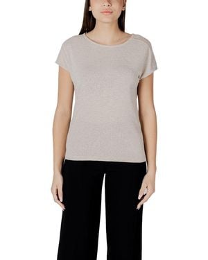Street One Beige Polyester Tops & T - Black
