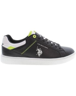 U.S. POLO ASSN. Polyester Trainer - Black