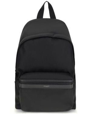 Saint Laurent City Backpack - Black