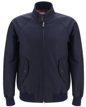 Baracuta Blue Wool Oves Aries Jacket